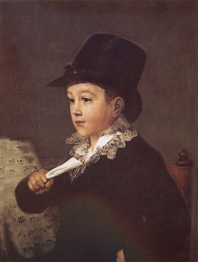 Portrait of Mariano Goya